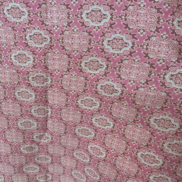 Vintage J.Crew Silk Slip Dress 6P Pink.& Yellow Ombre Boho Preppy Beachy - Picture 3 of 6